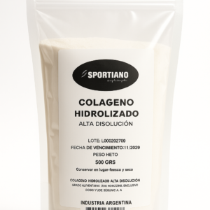 Colágeno Hidrolizado 100%puro 500gr Importado