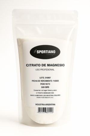 CITRATO DE MAGNESIO 500GR
