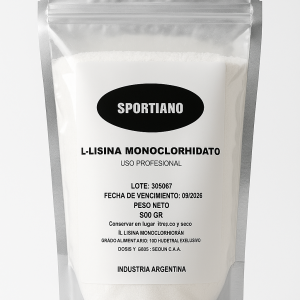 Lisina moniclorhidrato x500Gr