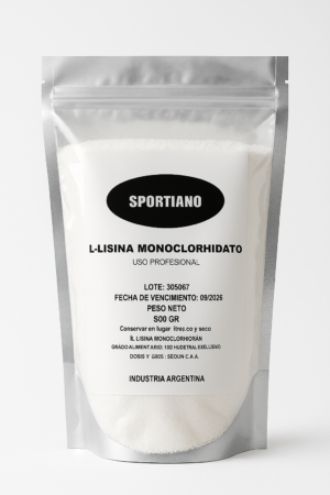 LISINA MONOCLORHIDRATO 500Gr