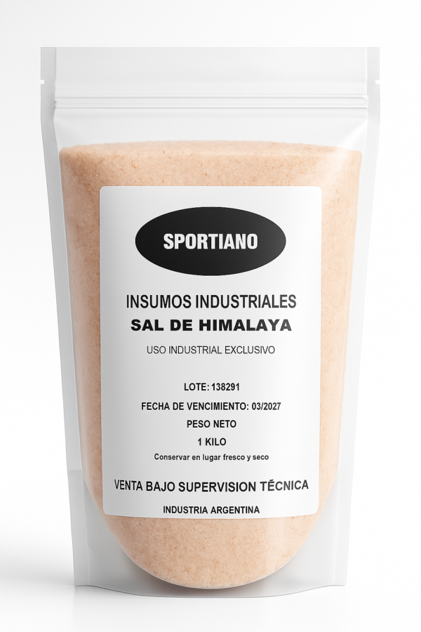 Sal Rosada Del Himalaya Fina Pura X 1kg