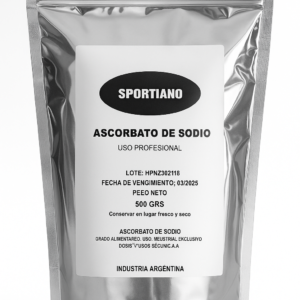 Vitamina C Ascorbato De Sodio 500gr