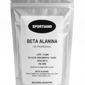 Beta Alanina Pura 250 Gramos