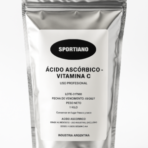 Acido Ascorbico Vitamina C Pura 1 Kg Pura En  Polvo