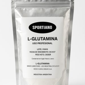 L Glutamina 250Gr Aminoacido Puro 99.5%
