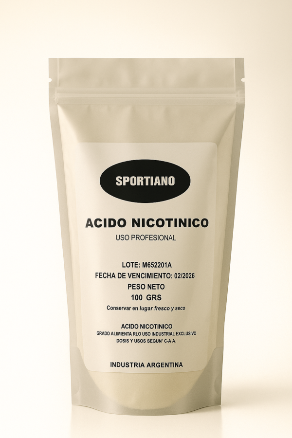 Acido Nicotínico - Vitamina B3 x100Gr