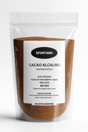CACAO AMARGO ALCALINO 500GR