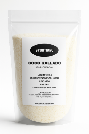 COCO RALLADO HIGH FAT 500GR