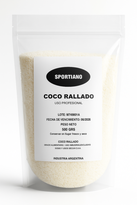 COCO RALLADO HIGH FAT 500GR