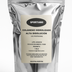 Colágeno Hidrolizado 100% puro x1kg Importado