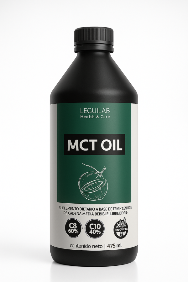 Mct Oil X 475 Ml (C8 + C10) | Origen Alemania | Keto - Vegan - Gmo Free