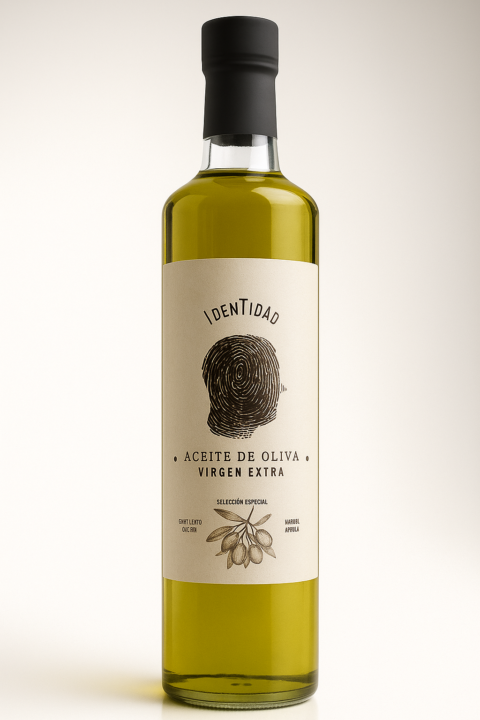 ACEITE DE OLIVA VIRGEN EXTRA 500CM3 "IDENTIDAD"