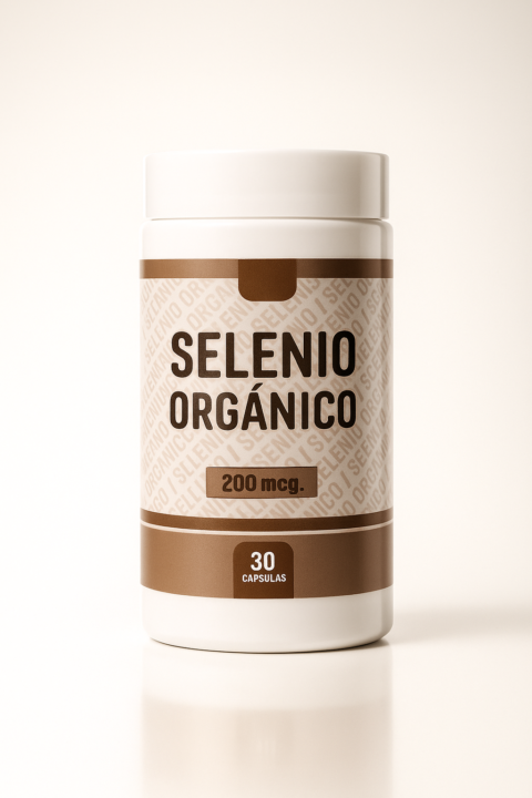 SELENIO ORGANICO 200MCG X30 CAPSULAS