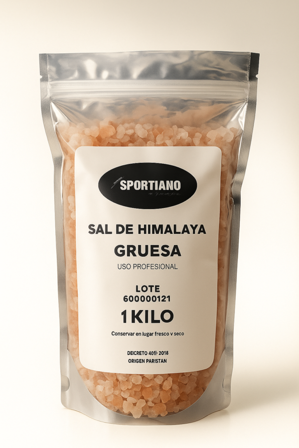 Sal Rosada Del Himalaya gruesa Pura X 1kg