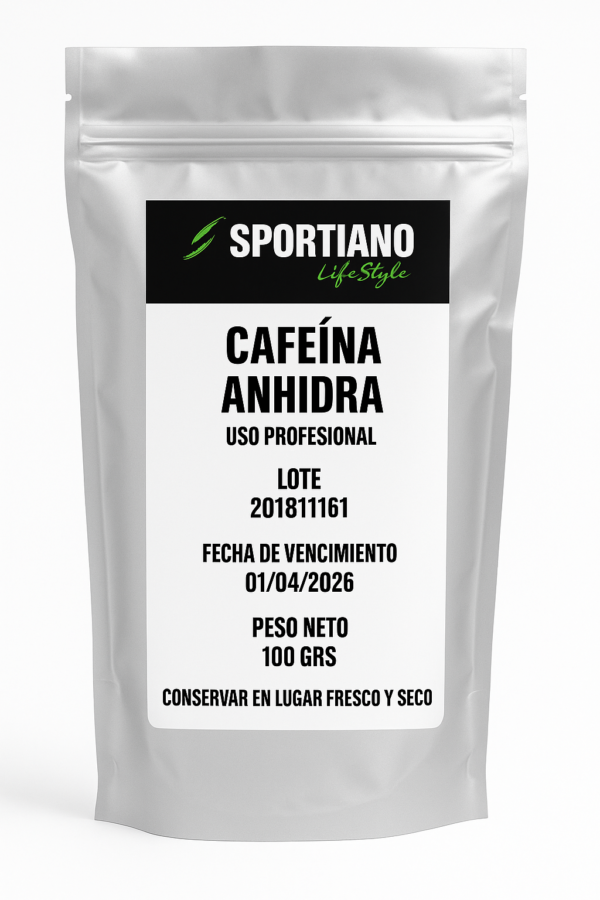 Cafeina Anhidra 100gr