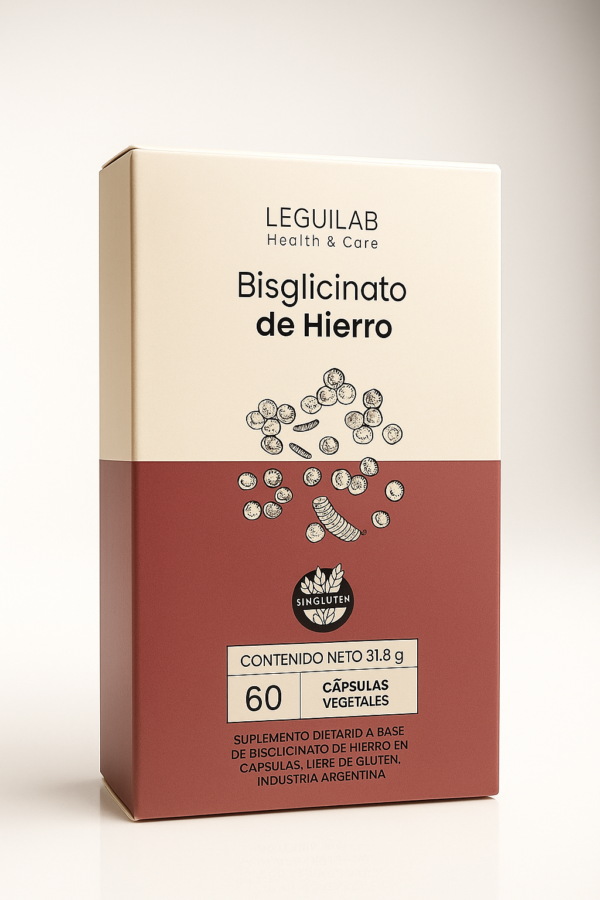Bisglicinato de Hierro (31 mg) x60 Capsulas