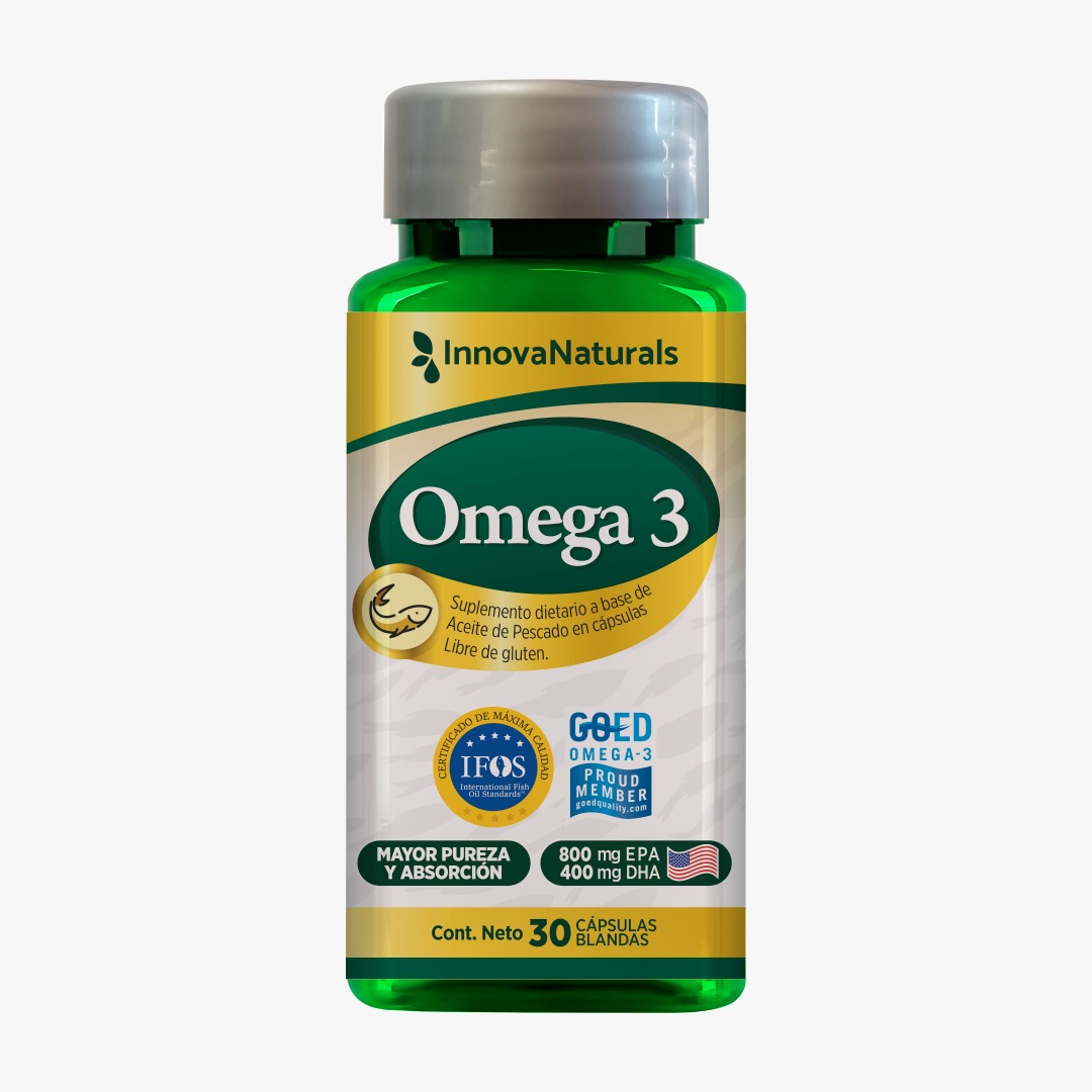 OMEGA 3 INNOVANATURALS X30 CAPSULAS - CERTIFICACION IFOS