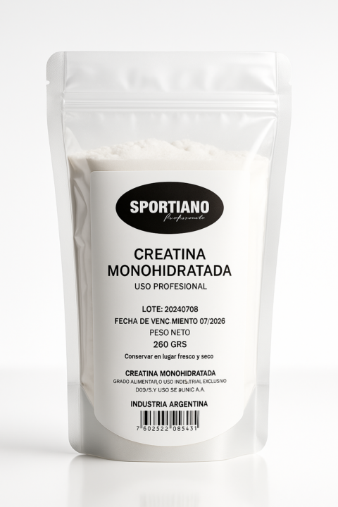 CREATINA MONOHIDRATADA 250GR