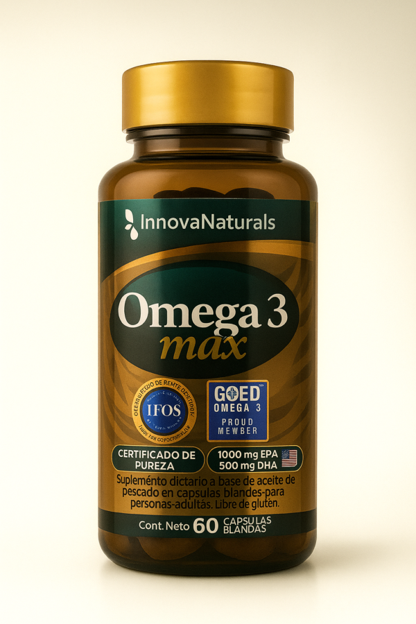 Omega 3 MAX x60 capsulas 1500mg