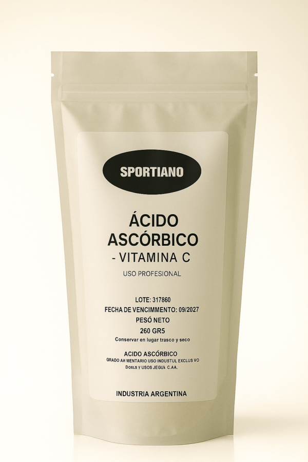 Vitamina C Pura - Acido ascórbico 250gr