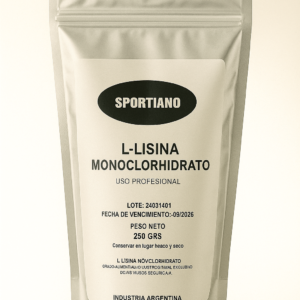 Lisina monoclorhidrato 250gr