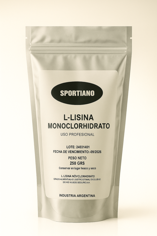 Lisina monoclorhidrato 250gr