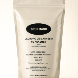 Cloruro de magnesio en escamas x500gr