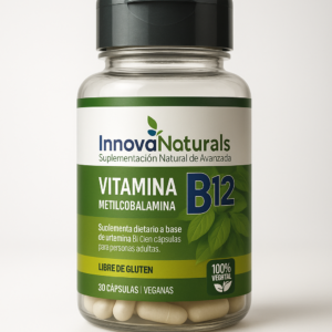 VITAMINA B12 3.000 MCG (METILCOBALAMINA) X30 CAPS