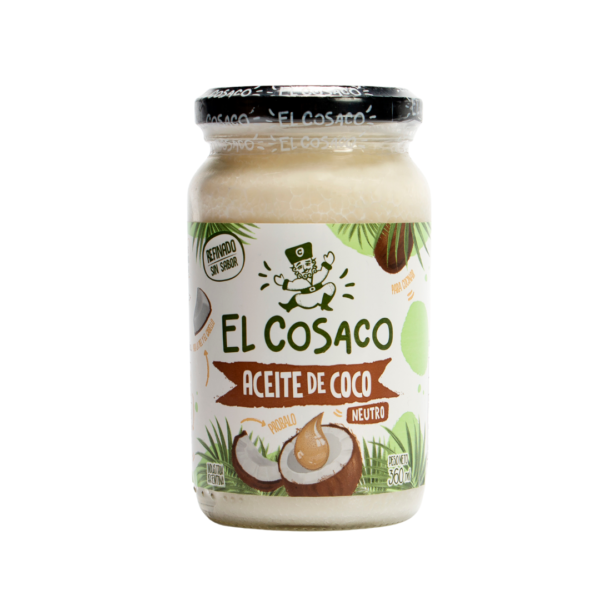 Aceite de Coco Neutro 360gr "El Cosaco"