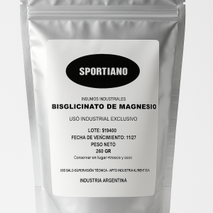 Bisglicinato de magnesio 250gr