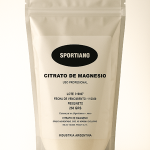 Citrato de Magnesio 250gr