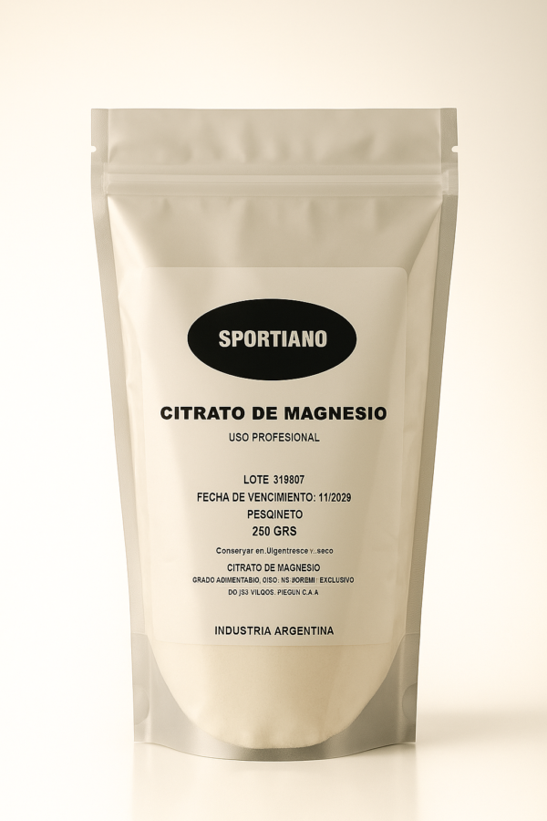 Citrato de Magnesio 250gr