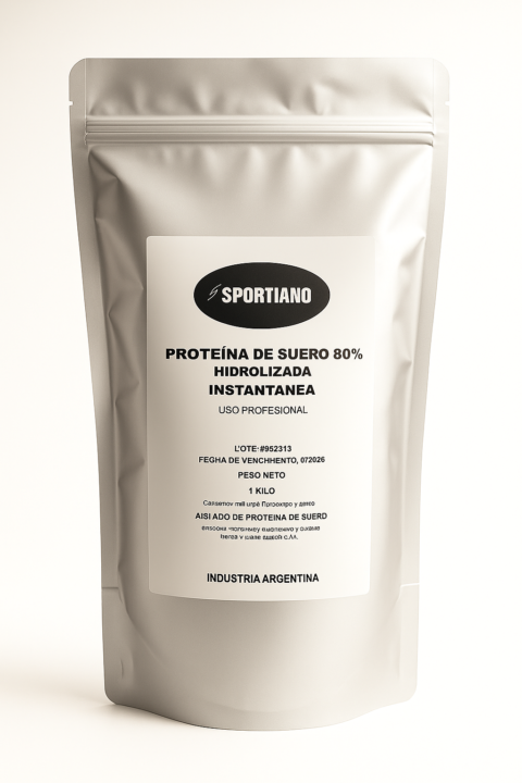 PROTEINA DE SUERO "ARLA" HIDROLIZADA AL 80% INSTANTANEA 1KG