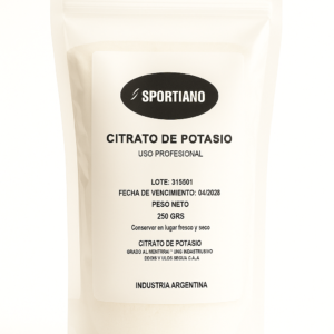 Citrato de potasio 250gr