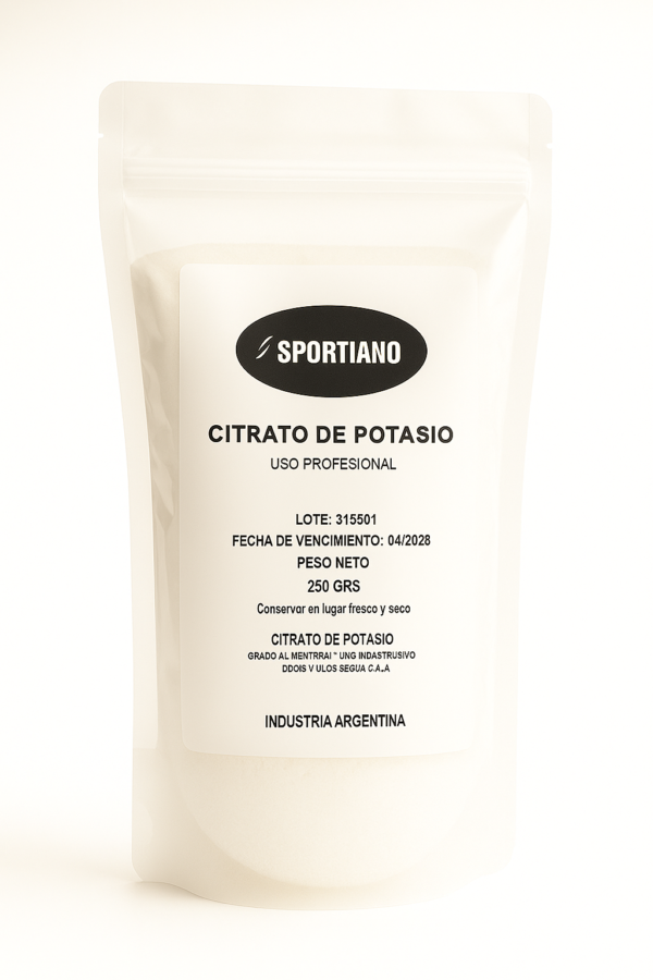 Citrato de potasio 250gr