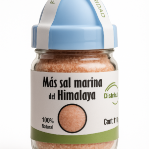 SAL DEL HIMALAYA 100GR EN SALERO DE VIDRIO