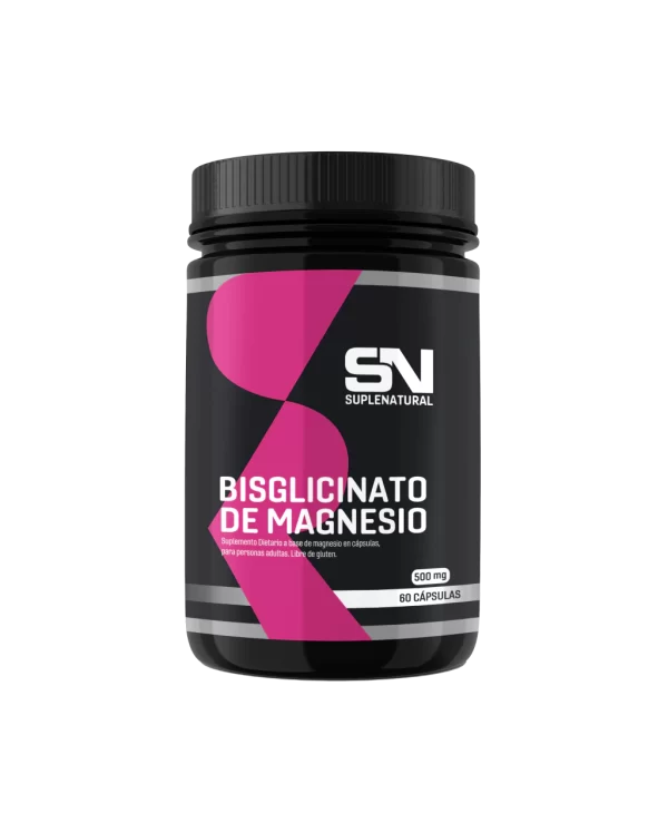 Bisglicinato de magnesio 500mg x60 caps SN