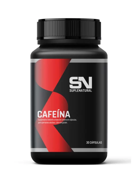 CAFEINA 90MG x30 CAPSULAS "SUPLE NATURAL"