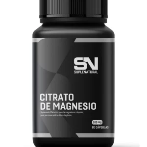 Citrato de magnesio 500mg x60 caps SN