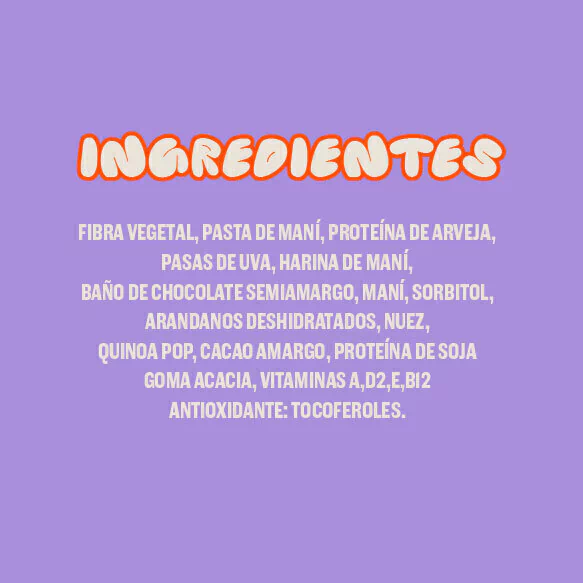 Crudda Bar Arándanos y Nuez 40gr - Imagen 3