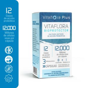 Probiótico Vitaflora Plus Bioprotector x 30 capsulas
