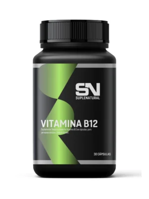 VITAMINA B12 METILCOBALAMINA 3000MCG X30 CAPSULAS "SUPLE NATURAL"
