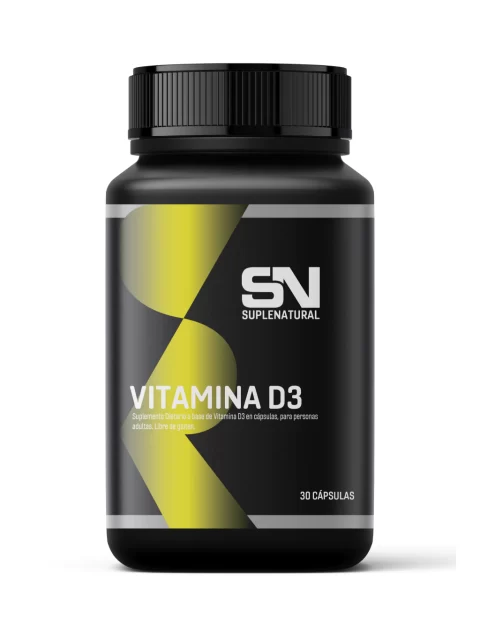 VITAMINA D3 4000UI X30 CAPSULAS "SUPLE NATURAL"