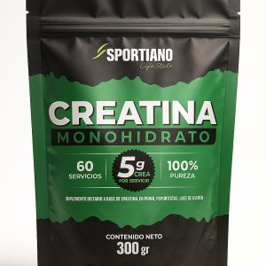 Creatina Monohidratada 300gr - SIN TACC
