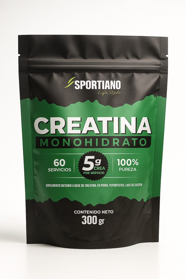 Creatina Monohidratada 300gr - SIN TACC