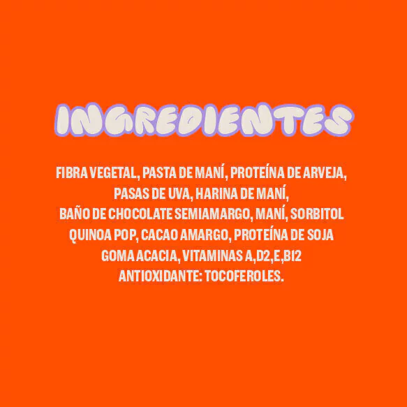 BARRITA PROTEICA "CRUDDA BAR" BROWNIE 40GR - Imagen 2