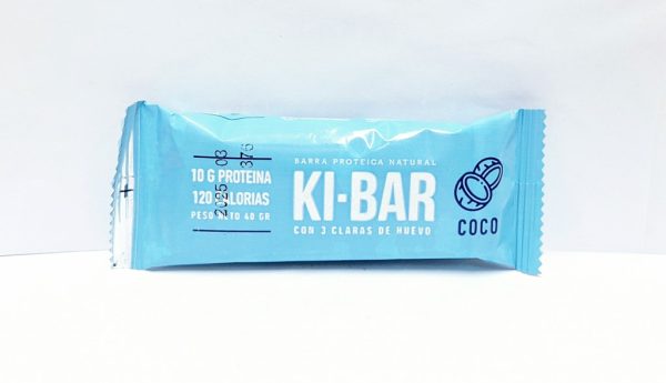 BARRITA PROTEICA NATURAL KI-BAR 40GR - SABOR COCO