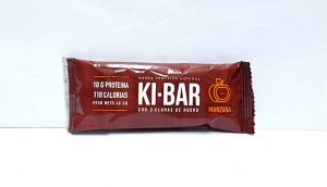BARRITA PROTEICA NATURAL "KI-BAR" 40GR - MANZANA