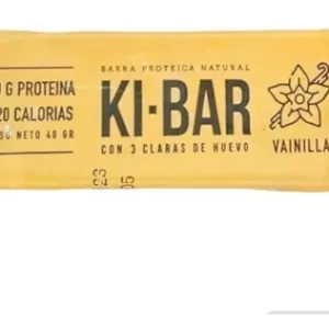 BARRITA PROTEICA NATURAL KI-BAR 40GR - SABOR VAINILLA