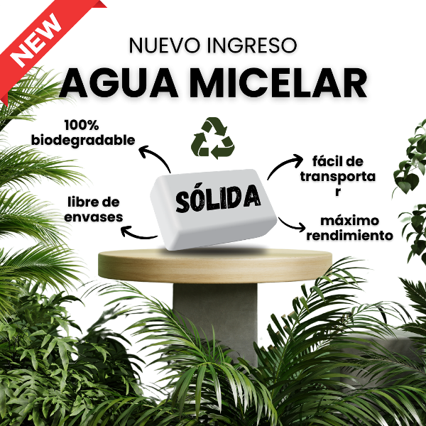 AGUA MICELAR SÓLIDA